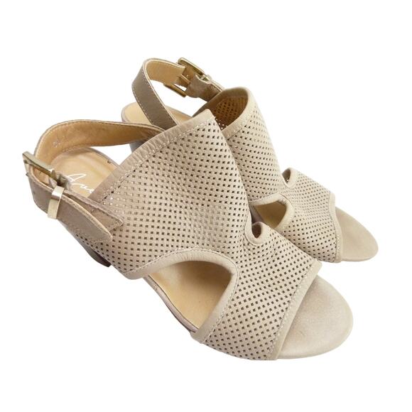 Avellini Women's Open Toe Block Heel Size 8.5 - Picture 1 of 7